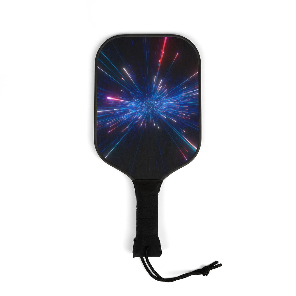 Pickleball Paddle Set — Neon Burst Design Pickleball Kit (2 Paddles + Balls)