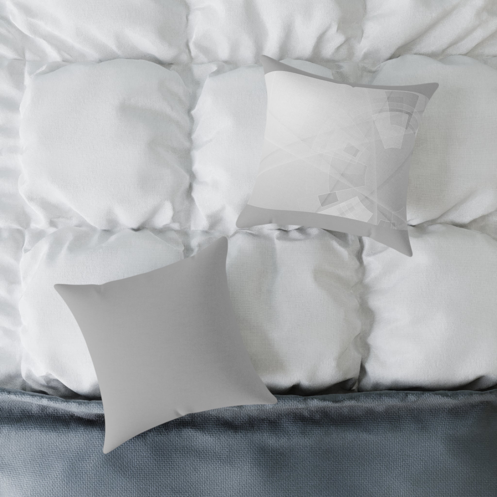 Square Poly Canvas Pillow