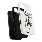 Phone Case – Snap Finger Line Art Design