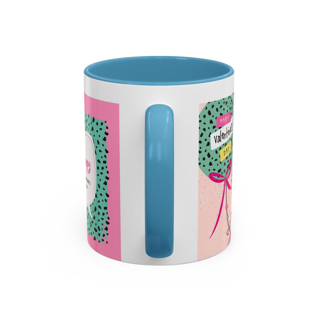 Valentine’s Day Leopard Coffee Mug - "Wild About You" Accent Mug