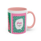 Valentine’s Day Leopard Coffee Mug - "Wild About You" Accent Mug