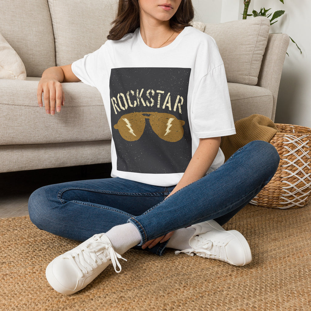 Rockstar Sunglasses T-Shirt — Vintage Music Band Tee