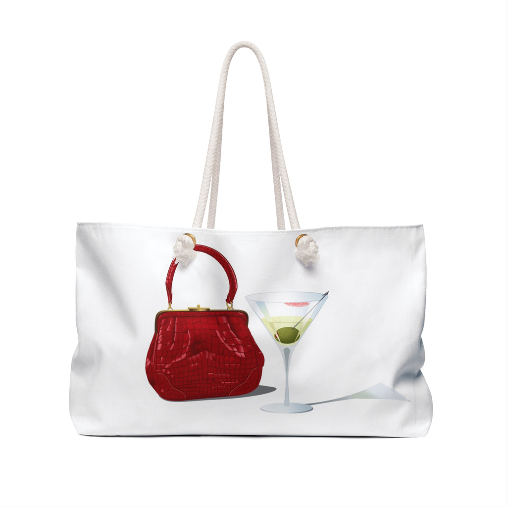 Leopard Print Heels and Handbag Weekender Bag | Fashion Illustration