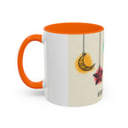 Eid Mubarak Accent Coffee Mug — Festive Crescent & Star Design (11/15 oz)