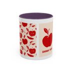 Rosh Hashanah Apple Accent Coffee Mug — 'Shana Tova' Holiday Morning Mug