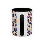 Colorful Leopard Print Accent Coffee Mug – 11/15oz