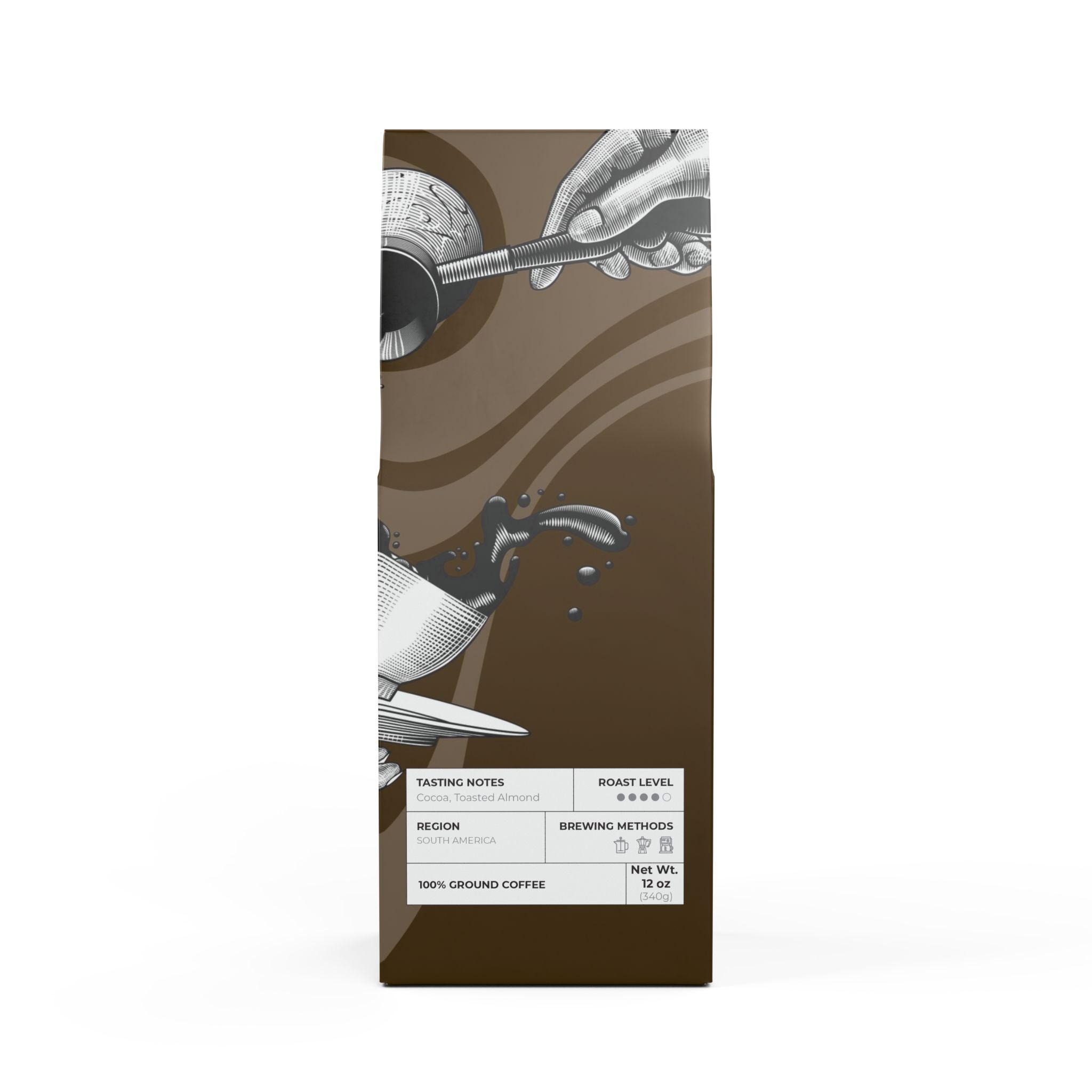 Cascades Coffee Blend (Medium-Dark Roast)