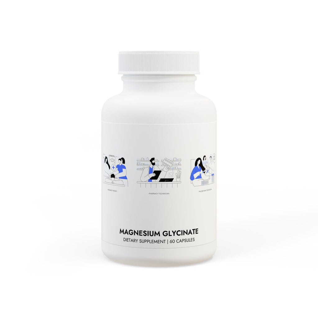 Magnesium Glycinate Supplement (60 Capsules)