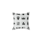 Square Poly Canvas Pillow