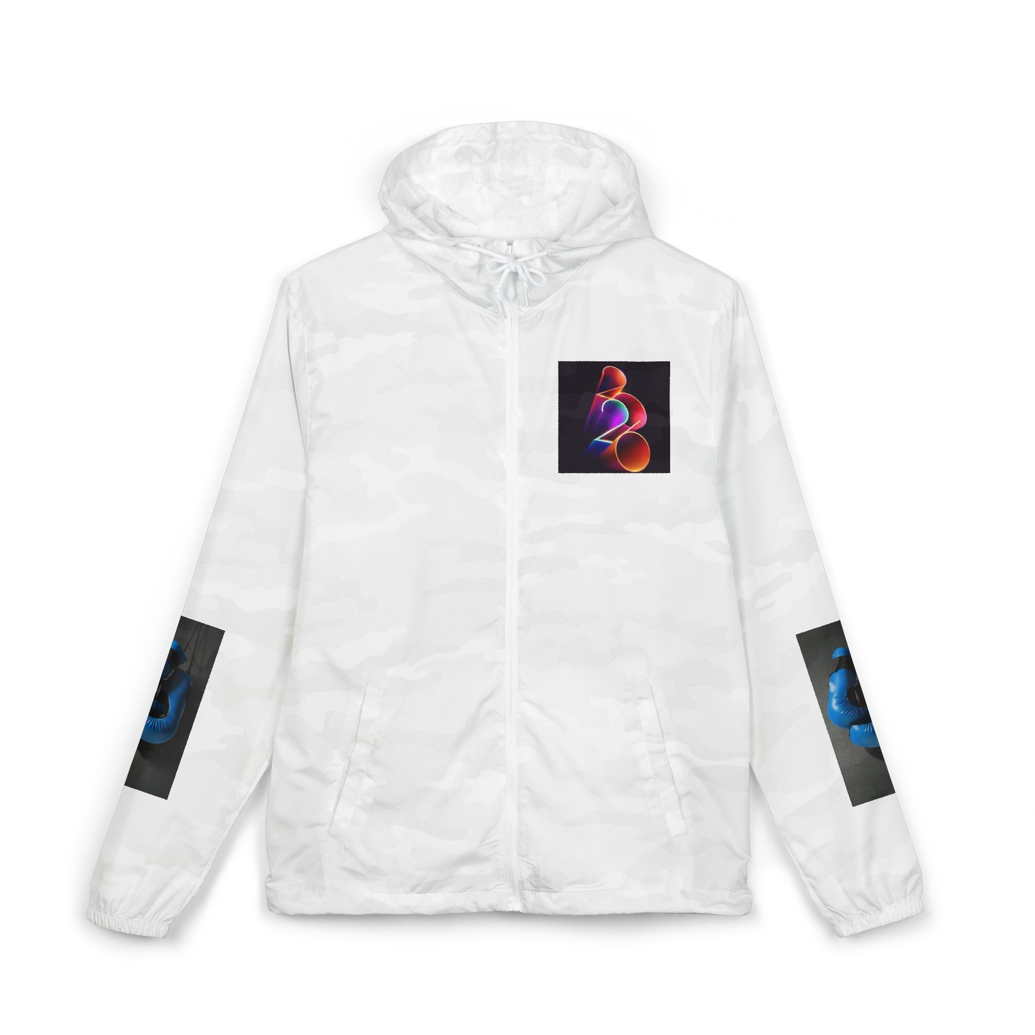 Unisex Full-Zip Windbreaker Jacket