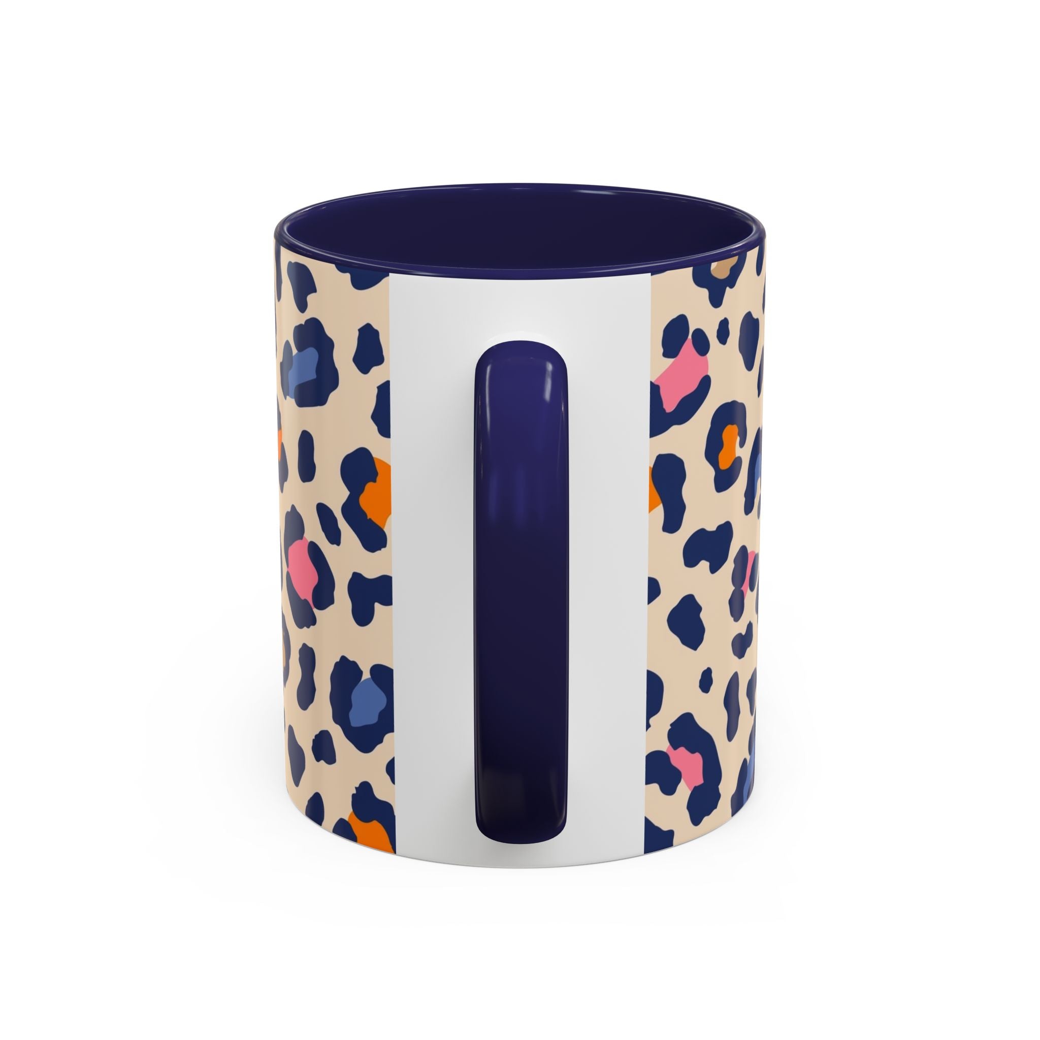 Colorful Leopard Print Accent Coffee Mug – 11/15oz