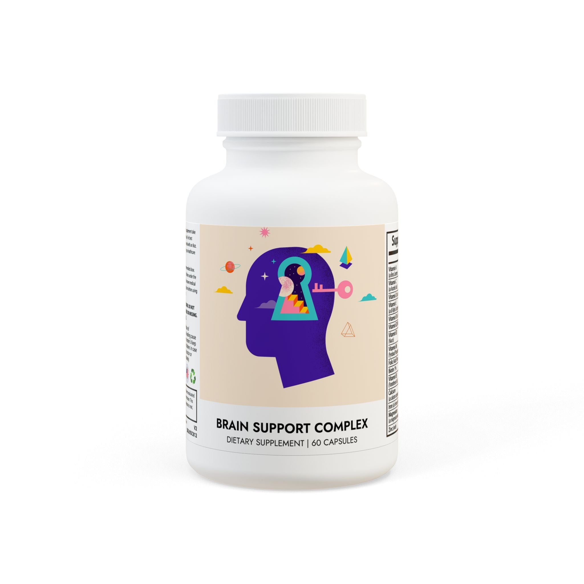 Brain Support Complex Supplement (60 Capsules)