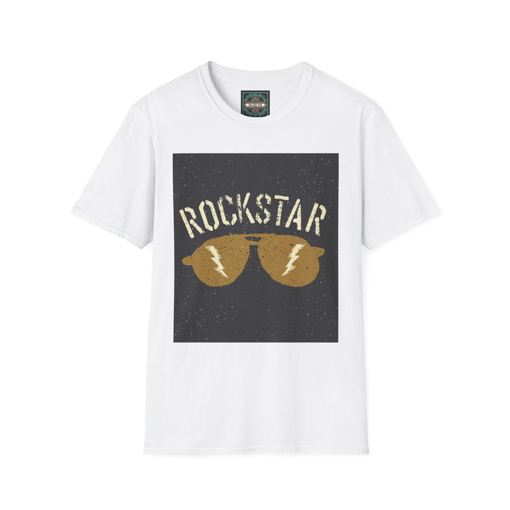 Rockstar Sunglasses T-Shirt — Vintage Music Band Tee