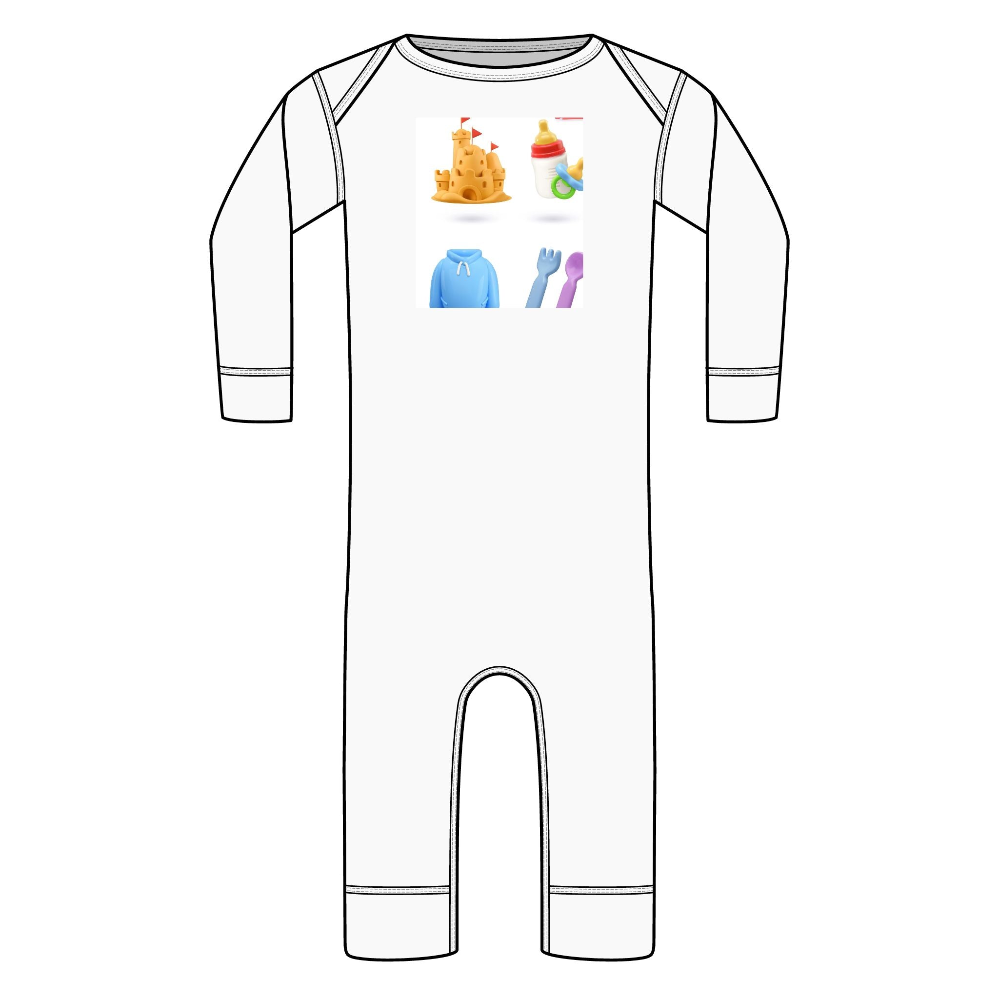 Infant Long Legged Baby Rib Bodysuit