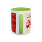 Rosh Hashanah Apple Accent Coffee Mug — 'Shana Tova' Holiday Morning Mug