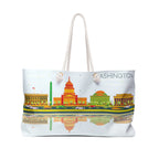 Washington DC skyline Weekender Bag | Capitol, Monument, National Mall