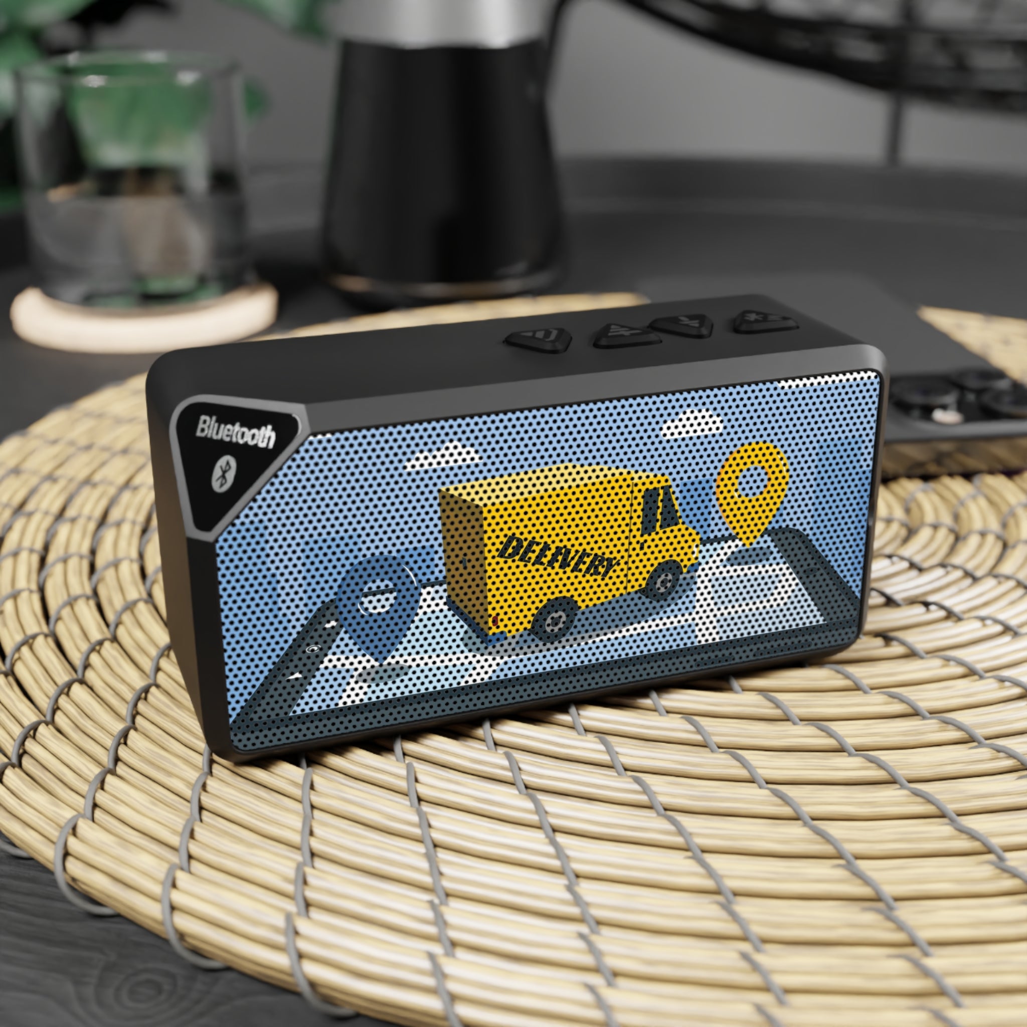 Bluetooth Speaker — Portable Delivery Truck Design