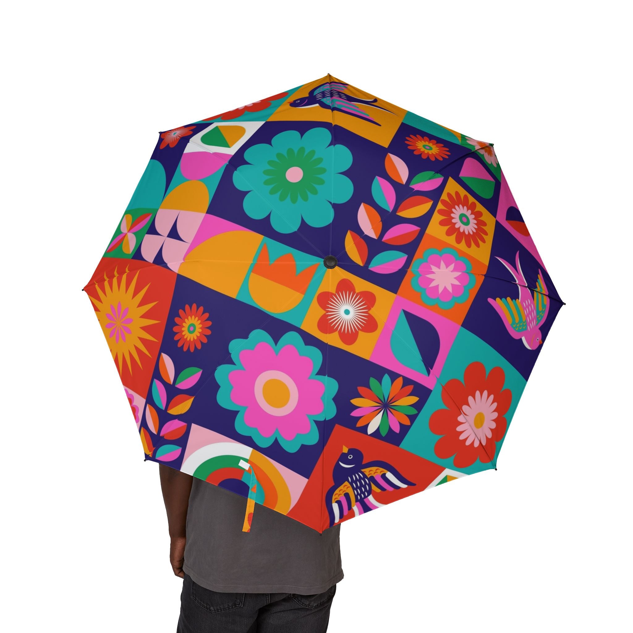 Semi-Automatic Foldable Umbrella