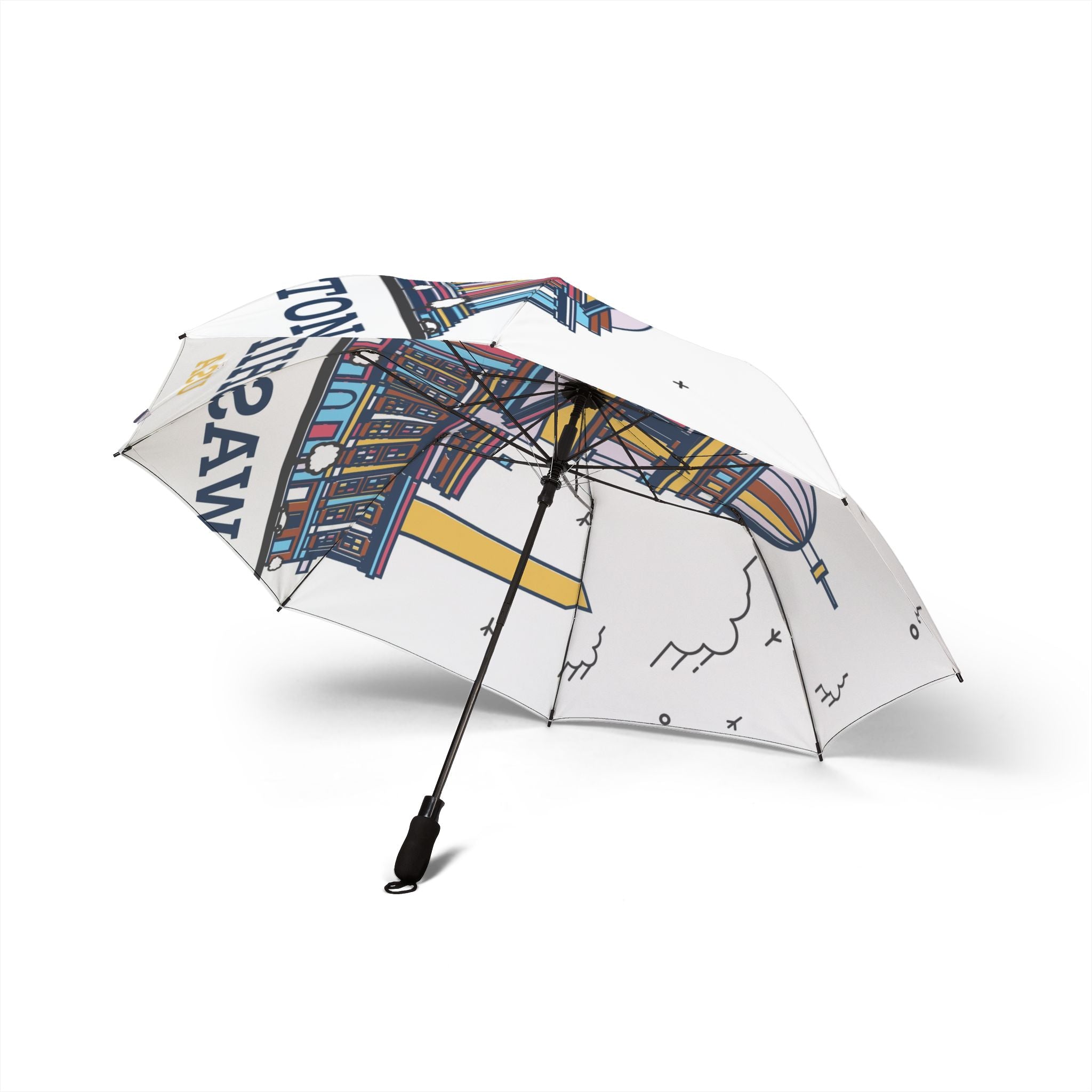 Semi-Automatic Foldable Umbrella