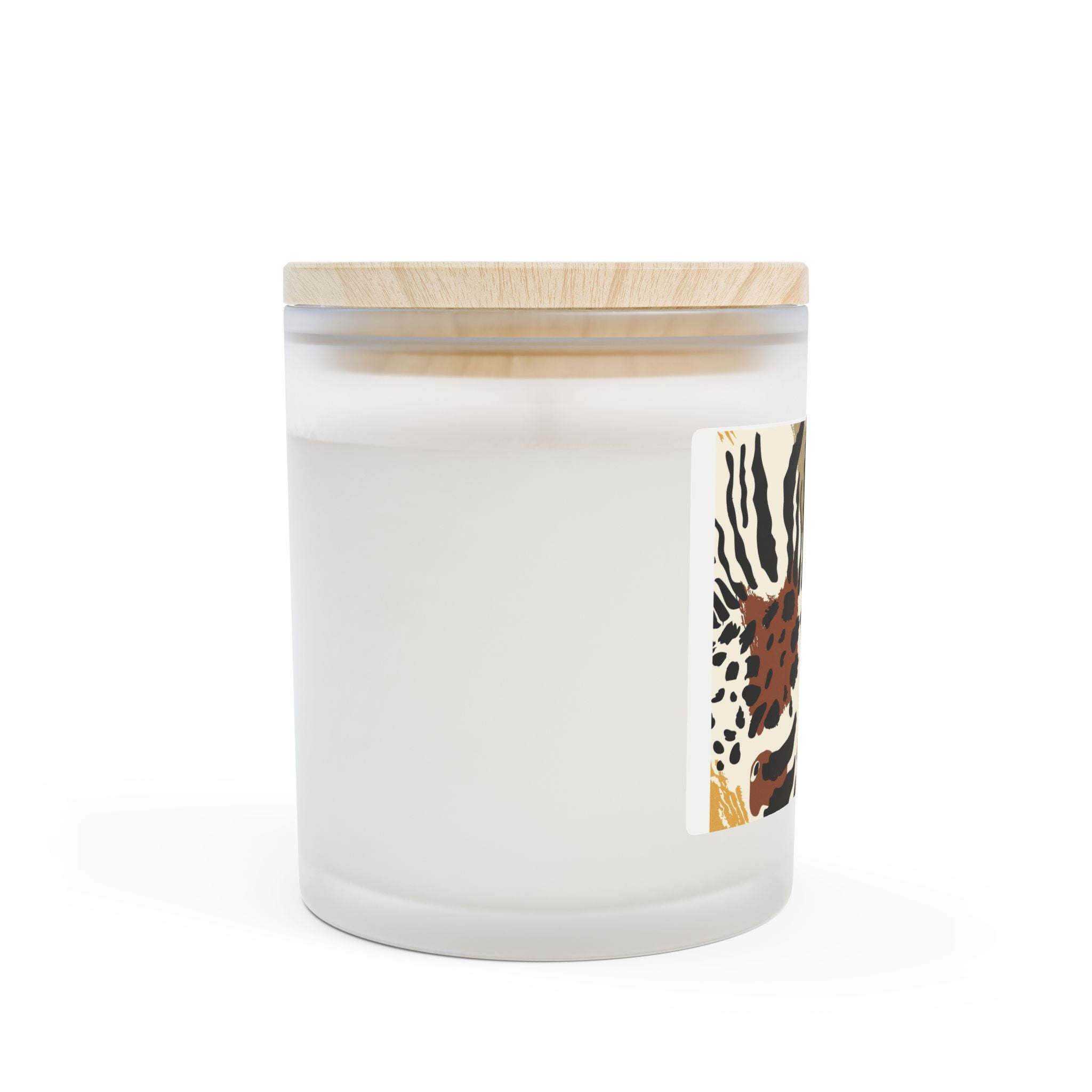 Frosted Glass Candle, 11oz