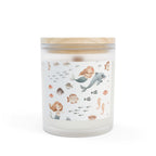 Frosted Glass Candle, 11oz