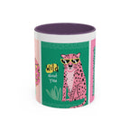 Valentine’s Day Leopard Coffee Mug - "Wild About You" Accent Mug