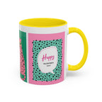 Valentine’s Day Leopard Coffee Mug - "Wild About You" Accent Mug