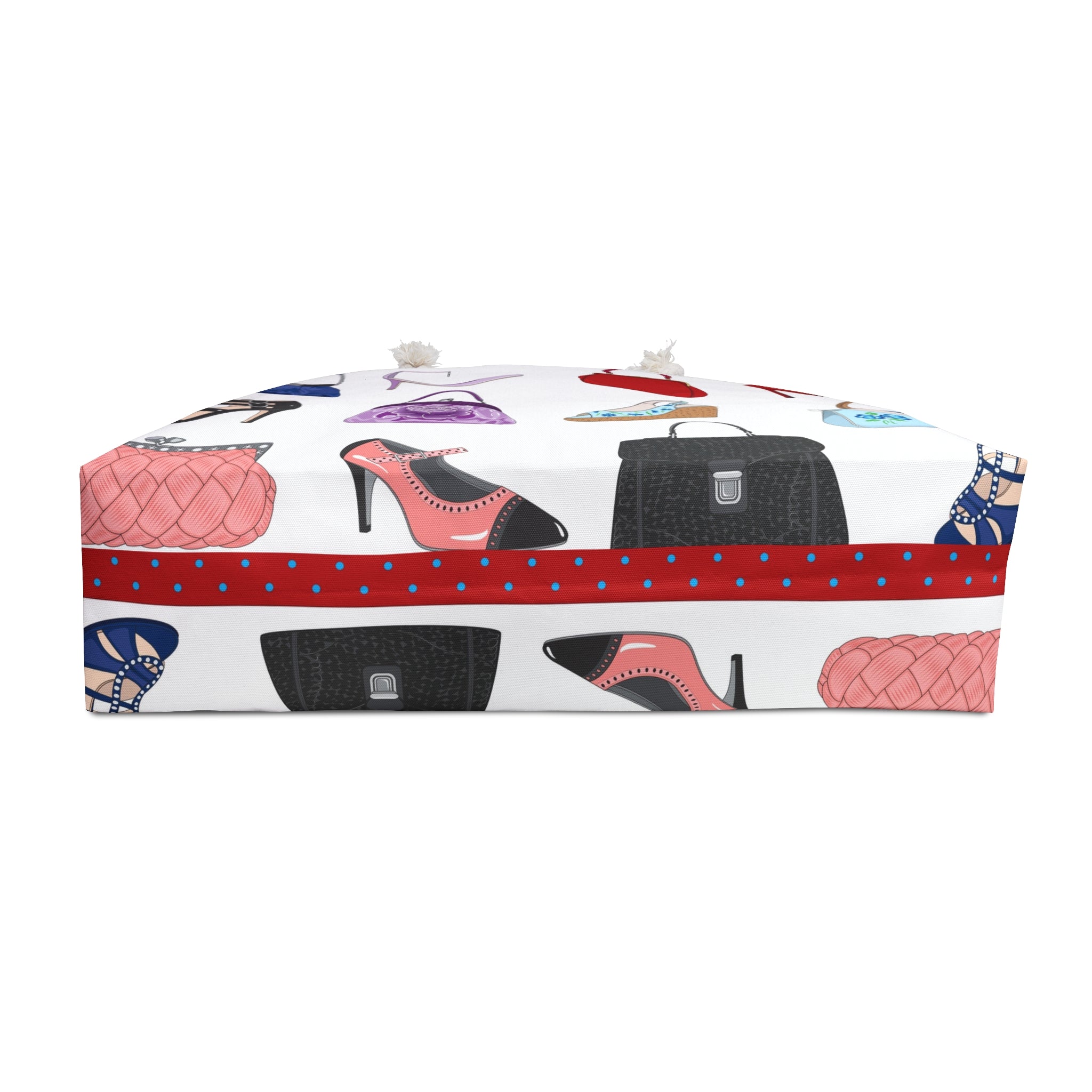 Handbag and High Heel Pattern Weekender Bag | Shoe and Purse Travel Tote