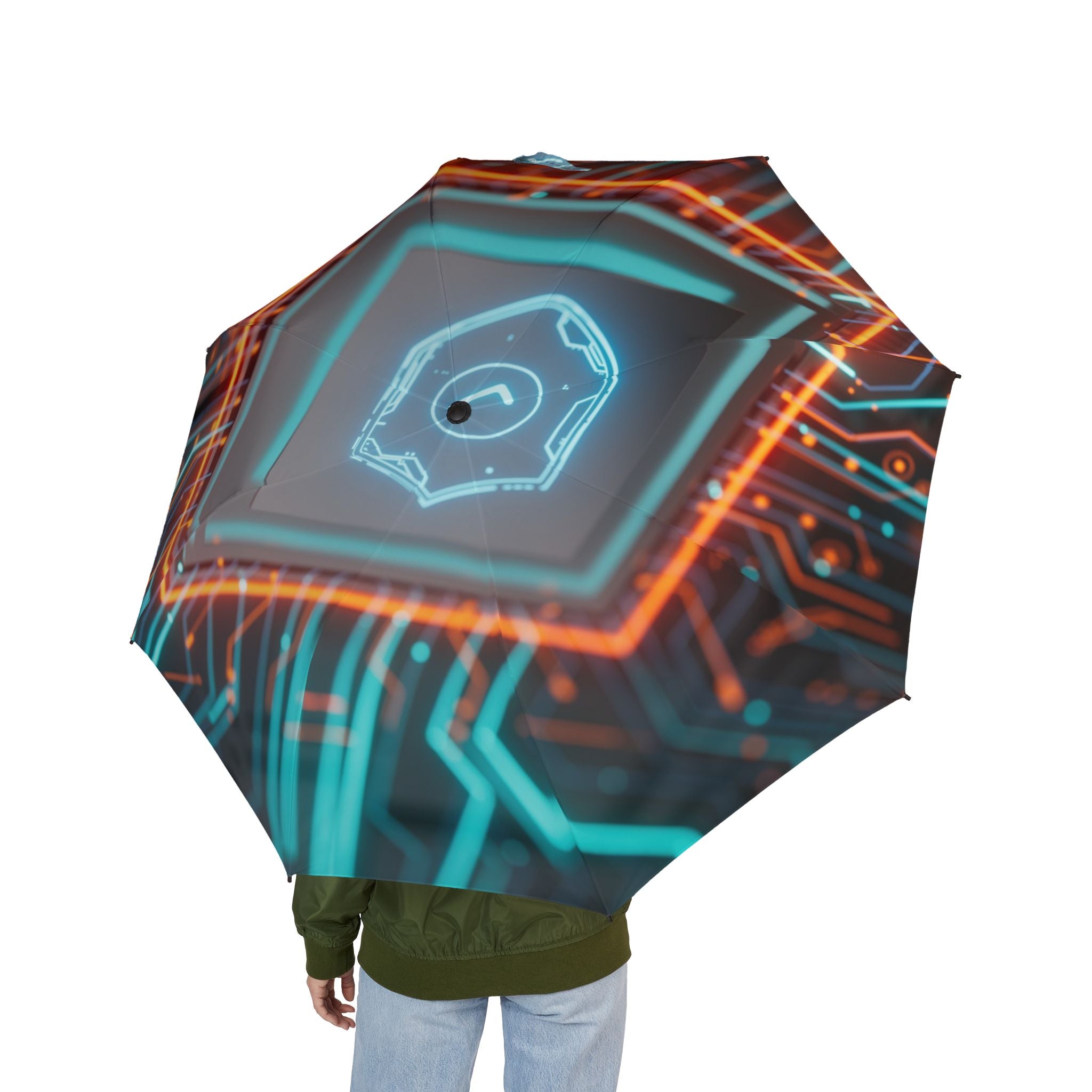 Semi-Automatic Foldable Umbrella
