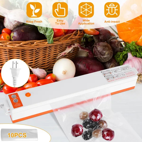 Dry And Wet Electric Vacuum Sealer Machine Household Automatic Food