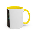 Cosmic Astronaut Accent Coffee Mug — Galaxy Space Art 11/15oz