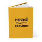 Hardcover Journal – Read Imagine Explore: Bright Kids’ Reading & Writing Notebook