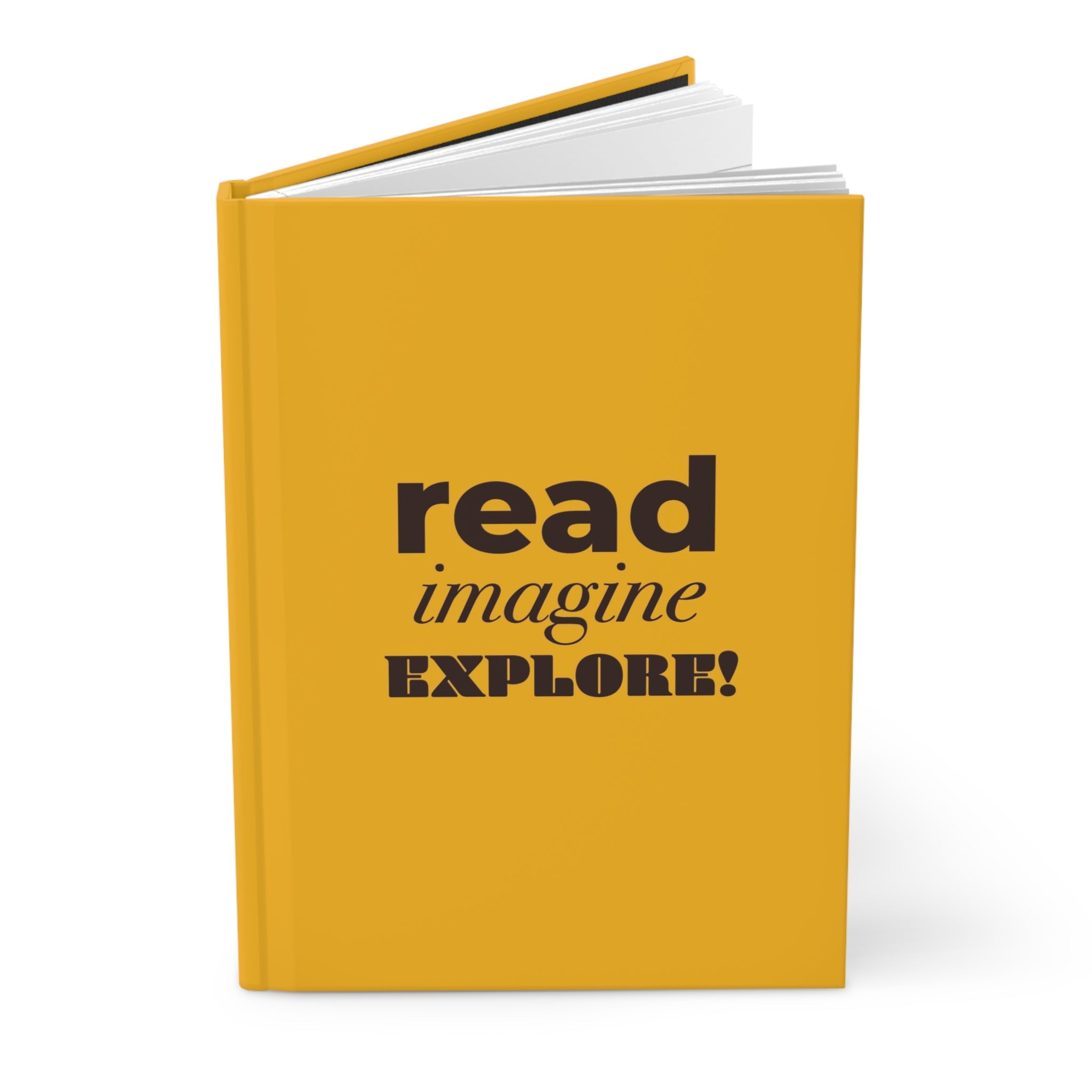 Hardcover Journal – Read Imagine Explore: Bright Kids’ Reading & Writing Notebook
