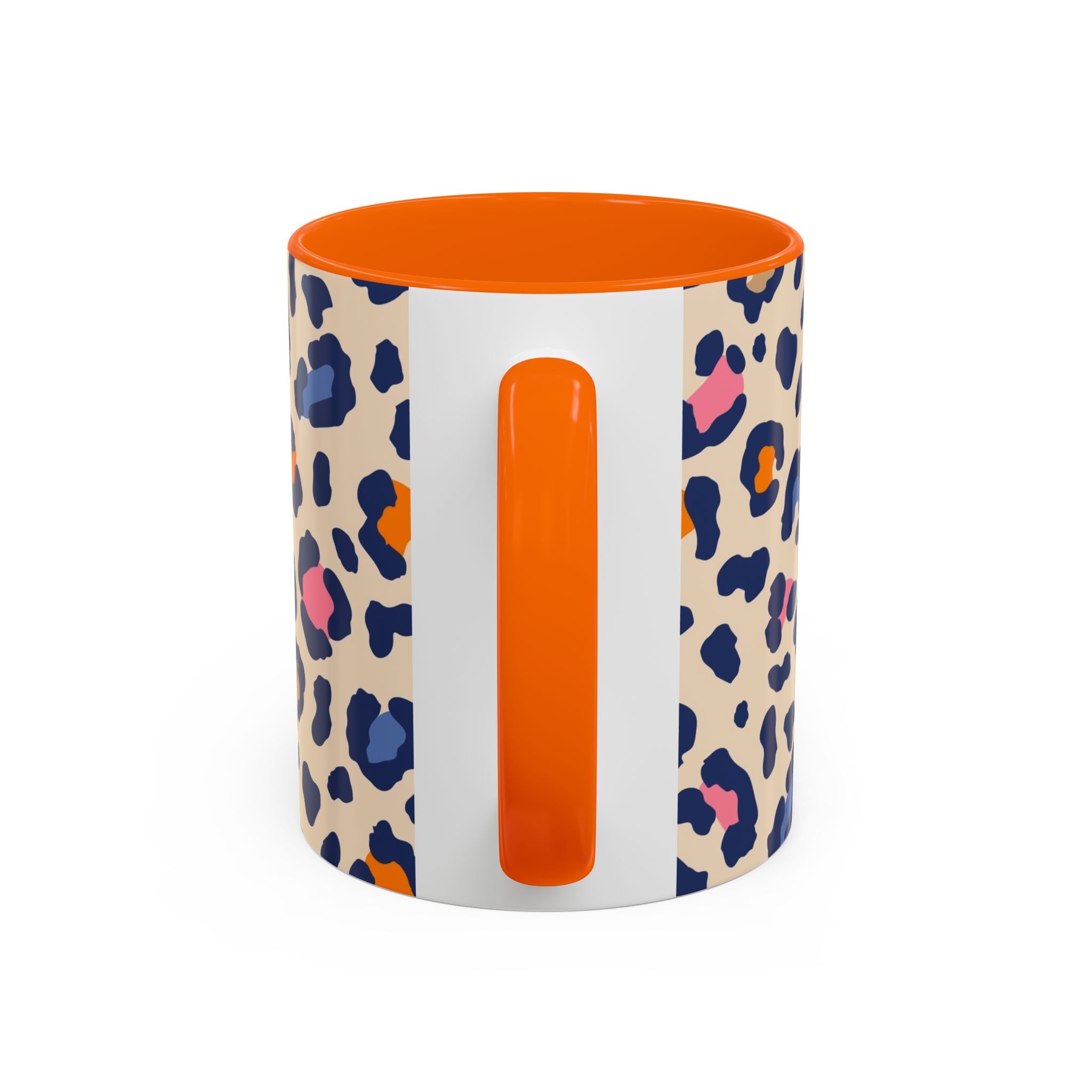 Colorful Leopard Print Accent Coffee Mug – 11/15oz