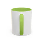 Eid Mubarak Accent Coffee Mug — Festive Crescent & Star Design (11/15 oz)