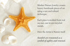 Tiny Real Starfish Necklace - Minimalist Eco-Friendly Jewelry