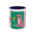 Valentine’s Day Leopard Coffee Mug - "Wild About You" Accent Mug