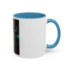 Cosmic Astronaut Accent Coffee Mug — Galaxy Space Art 11/15oz