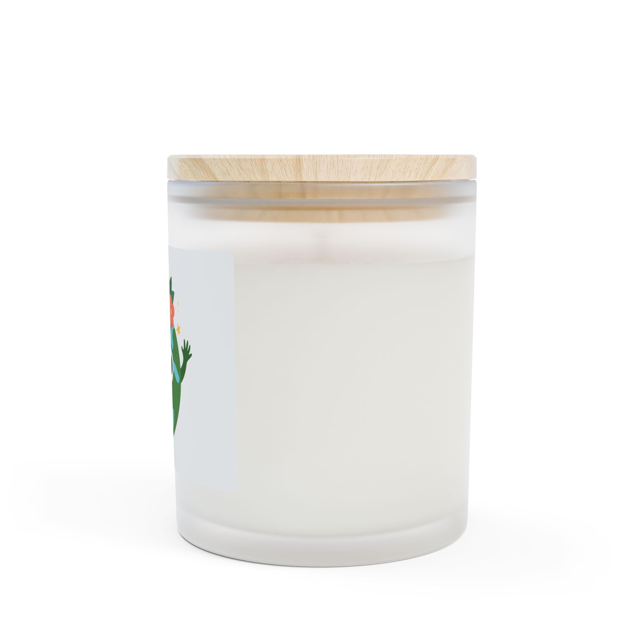 Frosted Glass Candle, 11oz