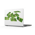 Flying Money MacBook Case — Matte Laptop Skin with Cash Design