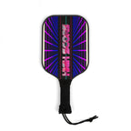 Pickleball Paddle Set — Retro Neon "High Score" Design (2 Paddles + 2 Balls)