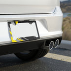 Metal License Plate Frame — Minimal Stainless Steel Car Plate Border