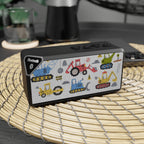 Bluetooth Speaker — Kids Construction Trucks Pattern