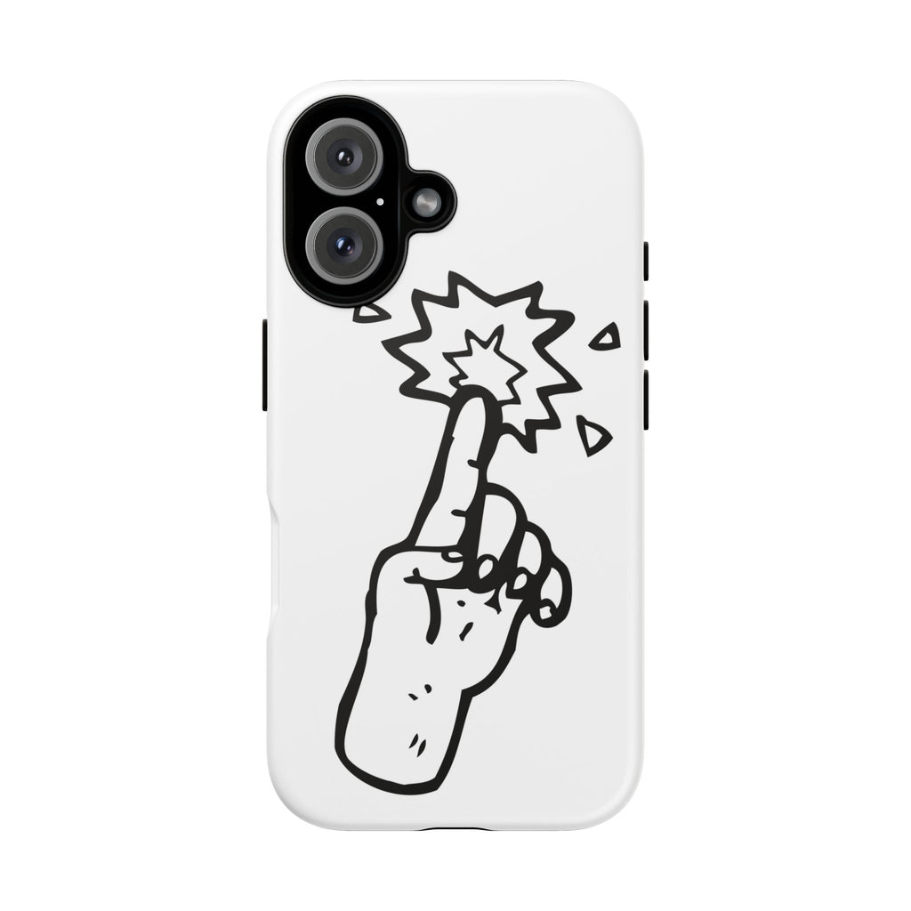 Phone Case – Snap Finger Line Art Design