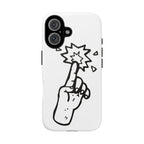 Phone Case – Snap Finger Line Art Design