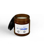 Scented Soy Candles with Black Lid, (4 and 9oz)