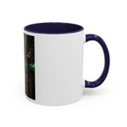 Cosmic Astronaut Accent Coffee Mug — Galaxy Space Art 11/15oz