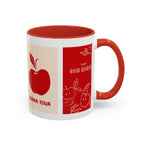 Rosh Hashanah Apple Accent Coffee Mug — 'Shana Tova' Holiday Morning Mug
