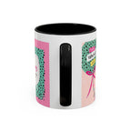 Valentine’s Day Leopard Coffee Mug - "Wild About You" Accent Mug