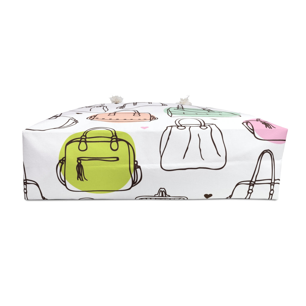Handbag Pattern Weekender Bag | Colorful Purses Illustration Tote